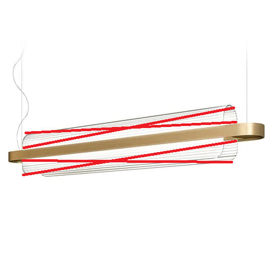 Kundalini Pendelleuchte Hängelampe LED messing weiß Glas dimmbar warmweiß modern - 8015086002765
