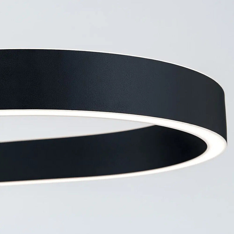 Orion Pendelleuchte Hängeleuchte CARRARA LED dimmbar schwarz 120cm modern 80W - 9003090279296