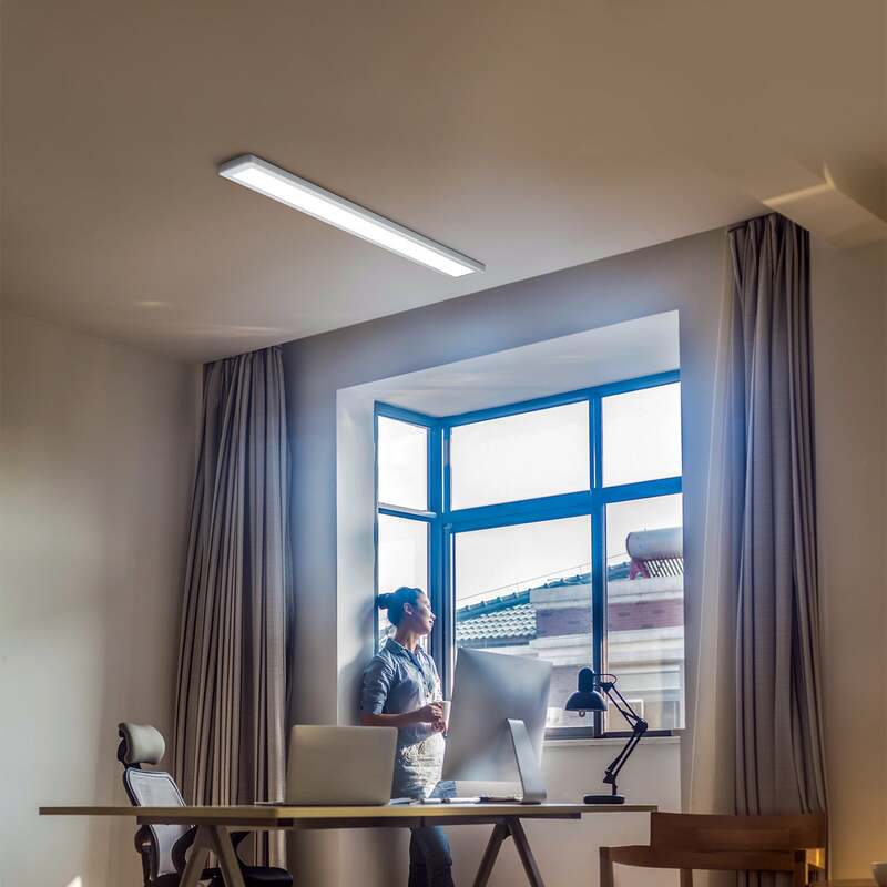 OSRAM Deckenleuchte Lichtleiste LED weiß Aluminium OFFICE LINE 122 cm 4000 K - 4099854532290