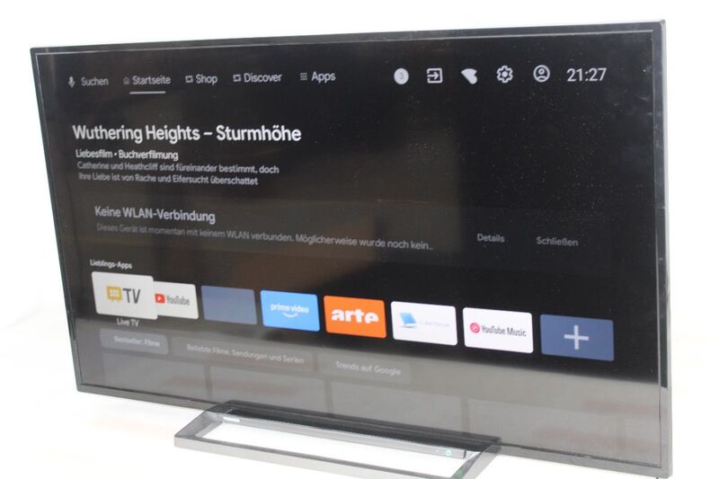 TOSHIBA Fernseher 50UA3D63DG Smart TV UHD 4K Multimedia HDMI USB schwarz 50 Zoll - 4024862127473