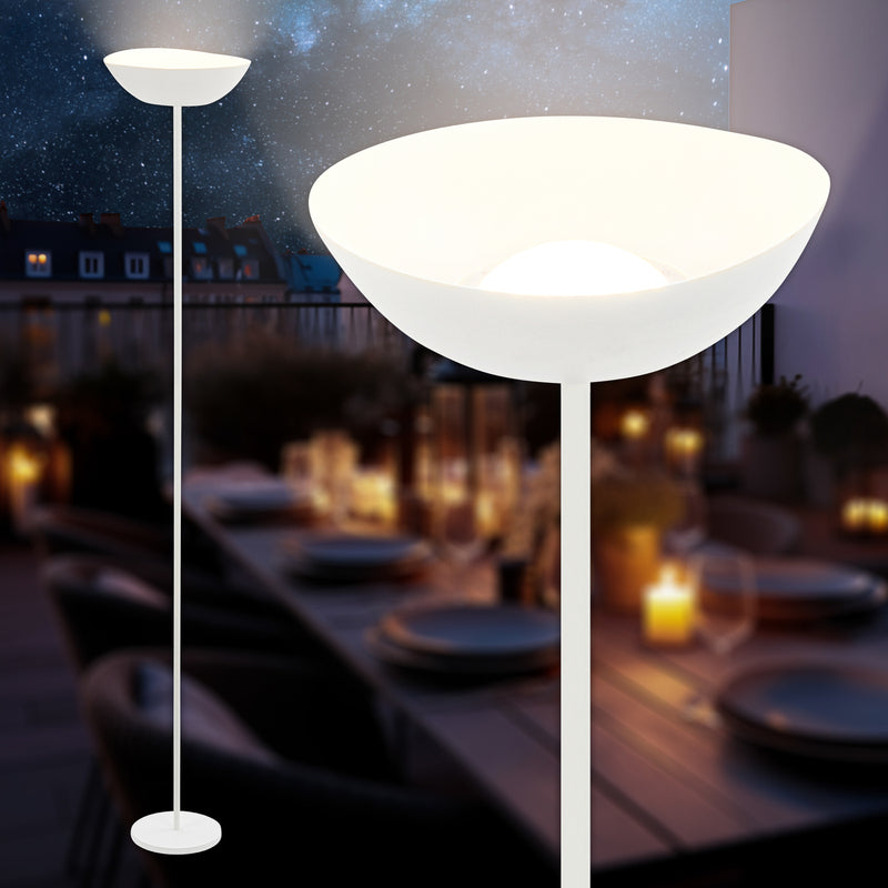 Briloner LED-Akku-Stehleuchte Estate Standleuchte Touchdimmer USB-Kabel weiß - 4002707460077