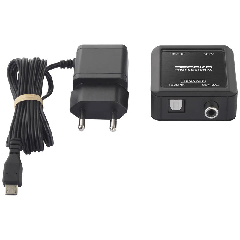 SpeaKa Professional Audio Adapterkabel HDMI Koaxial Toslink Audioadapter Kabel - 4064161206813