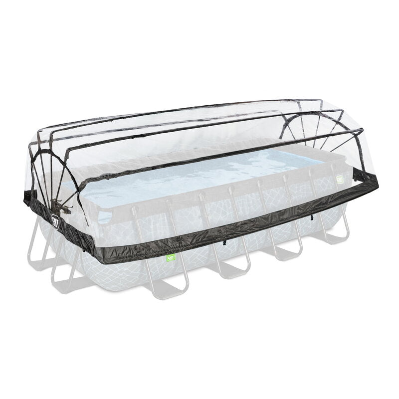 EXIT Poolabdeckung Poolplane Abdeckung 400x200cm universell Rechteck Schwimmbad - 8720791611439