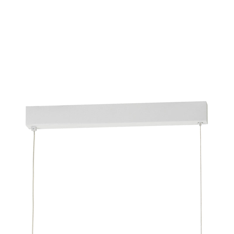 Prios Hängeleuchte Pendelleuchte Zyair LED Lampe dimmbar silber 120x17,2cm - 4251911759235