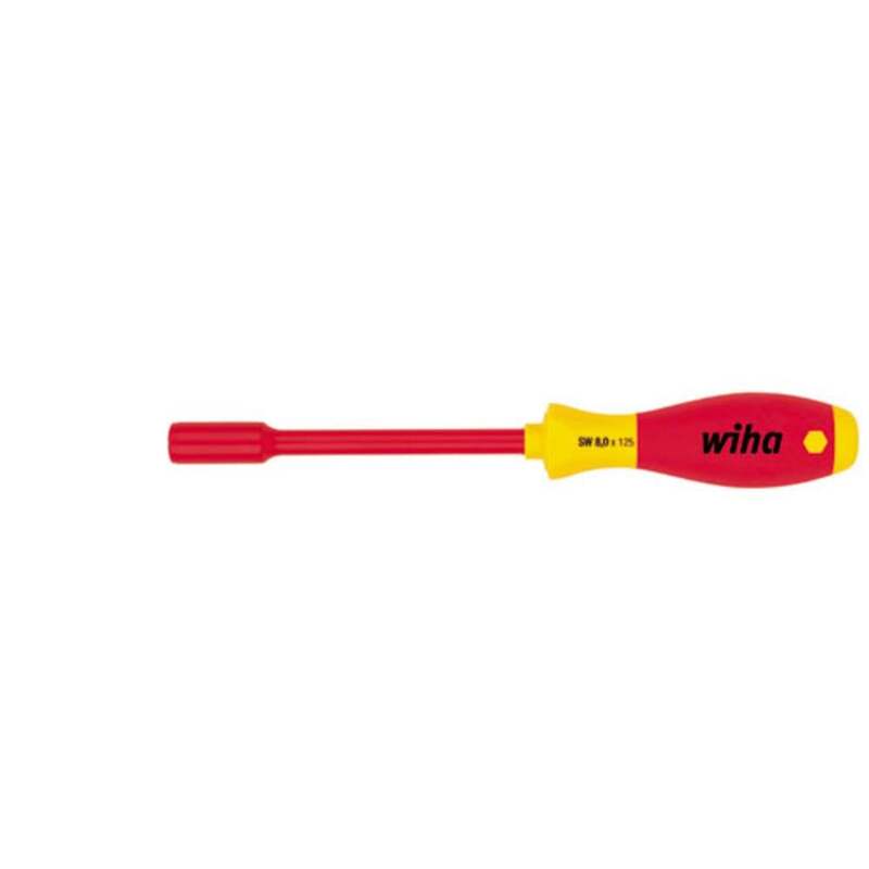 Wiha Steckschlüssel Schraubendreher 322SF Nuss VDE Rundklinge 5mm 125mm 3 STÜCK - 4010995008550