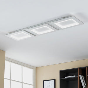 B-Ware EGLO Deckenleuchte Deckenlampe LED weiß Stahl connect Padrogiano App steuer69