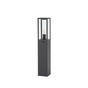 B-Ware Lindby Wegeleuchte Peldar LED Gartenleuchte anthrazit 80cm mit Sensor IP44