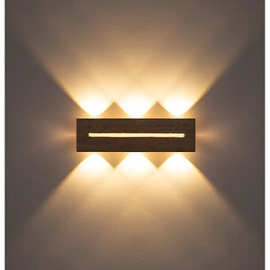 B-Ware Globo Wandleuchte Rojas LED Wandlampe Leuchte 17W warmweiß 1497 Lumen weiß