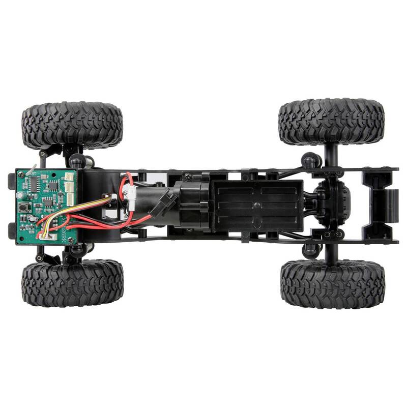 Amewi RC Fahrzeug Elektro Crawler AMXRock Mini-D90 1:16 4WD 2,4GHz Grau RTR - 4262500342783