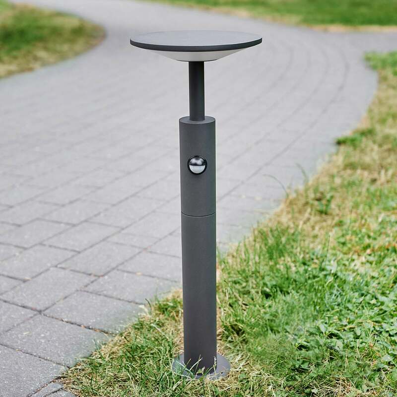 Lucande Wegeleuchte Fenia LED Gartenlampe Pollerleuchte anthrazit 60cm IP54 - 4251096548006