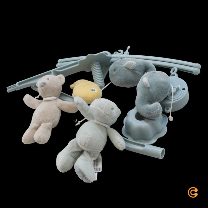 Nattou Mobile Spieluhr Babybett Musikmobile Stofftier La-Le-Lu Romeo Jules Sally - 5414673950220