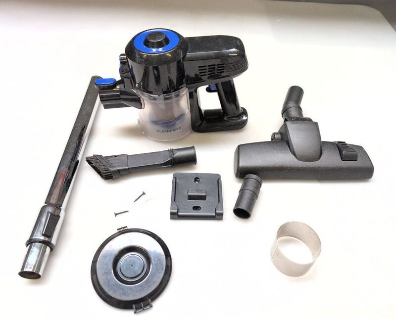 CleanMaxx Zyklon-Handstaubsauger 22.2V Beutellos 120W Handstaubsauger 35min Akku - 4067522022671
