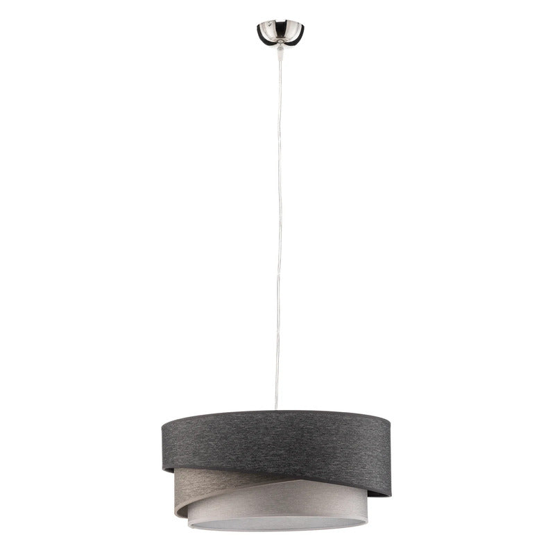 Kobo Hängeleuchte Pendelleuchte Lampe dimmbar graphit grau weiß 25cm Ø45cm - 5903689181464