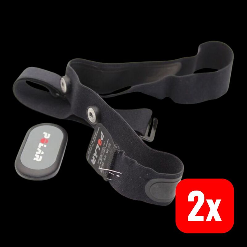 Polar Herzfrequenz-Sensor Pulsmesser Brustgurt schwarz M-XXL wasserdicht 30m - 0725882053929