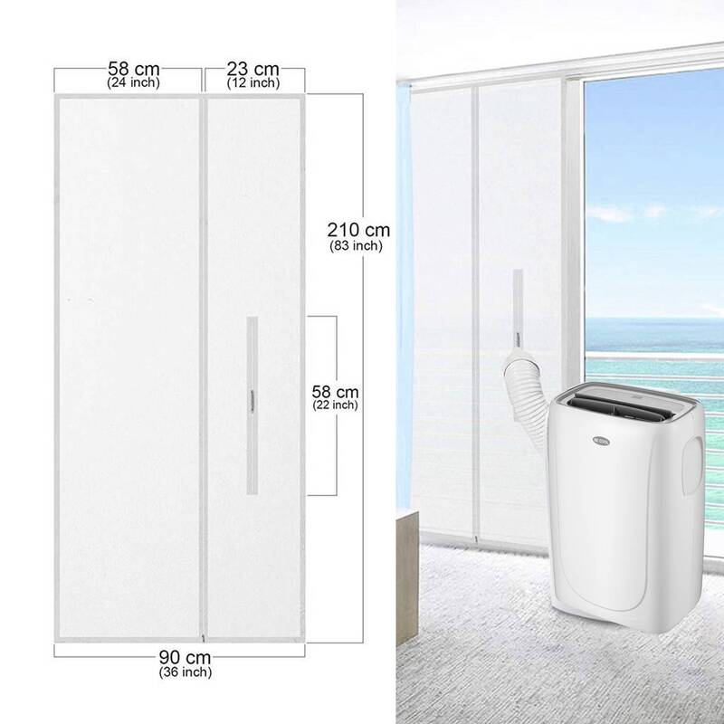 Be Cool Fensterabdichtung Weiß 2000mm x 390mm 1 St. für Energieeffizienz - 9005151001280