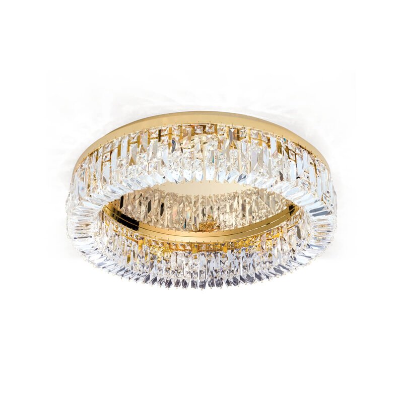 Orion Kristall-Deckenlampe Hängelampe Deckenlampe Leuchte Lampe E14 Ring Ø 59962 - 9003090251575