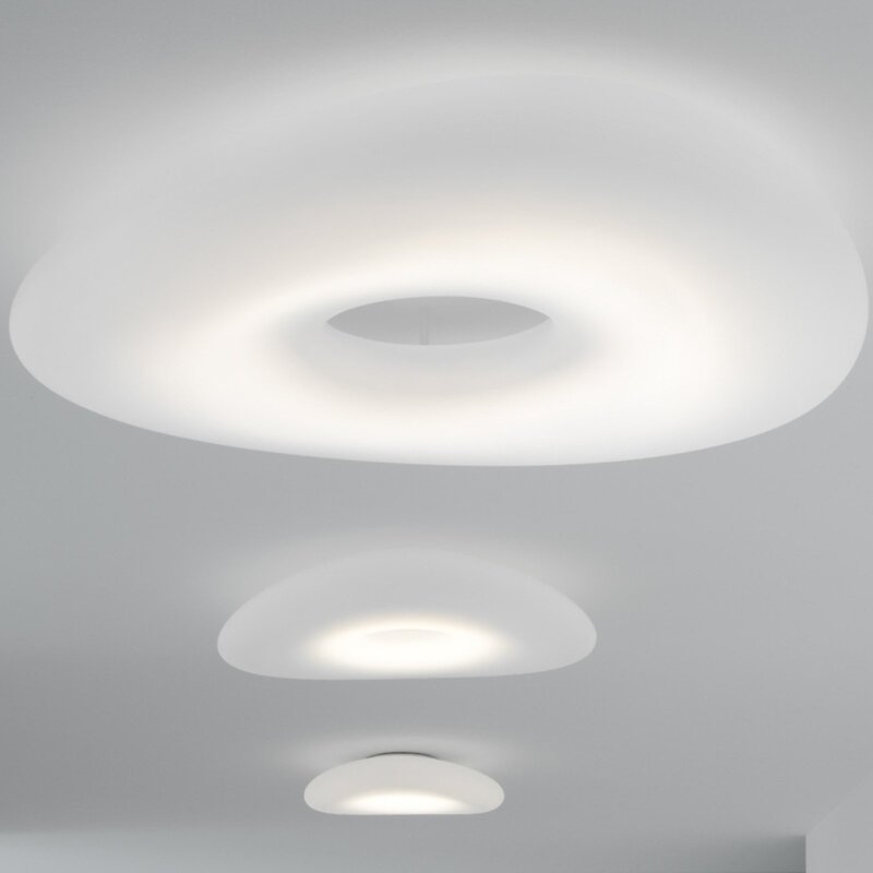 Stilnovo Deckenleuchte Lampe LED Mr Magoo Weiß Beleuchtung Designer Italy - 8056534947887