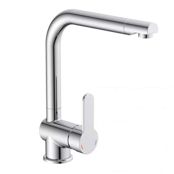 SCHÜTTE Spültischarmatur Rio chrom Küchenarmatur Mischbatterie 360° 298x57mm - 4008431798165
