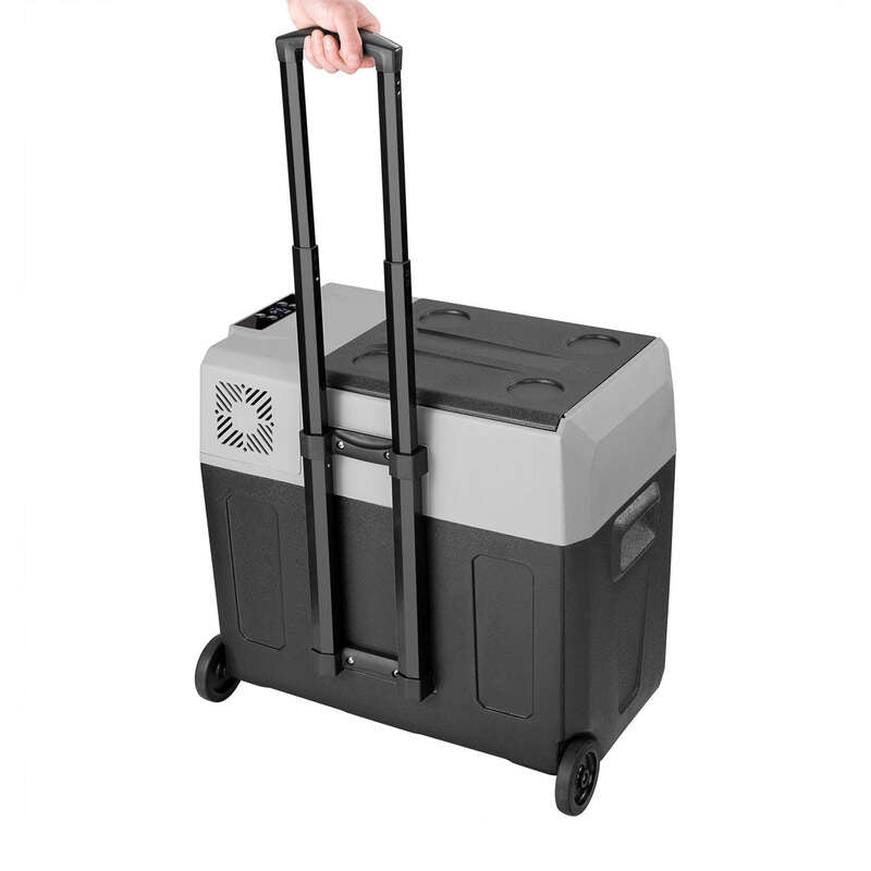 Kompressor Kühlbox Yukon 50l Kühlgerät mit App Steuerung und USB Anschluss grau - 4260565528043