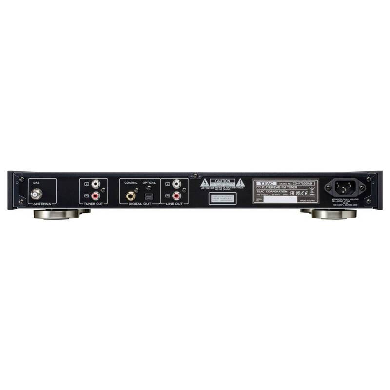 TEAC CD Player Abspielgerät DAB Plus FM Bluetooth MP3 SD USB Fernbedienung - 4907034223909