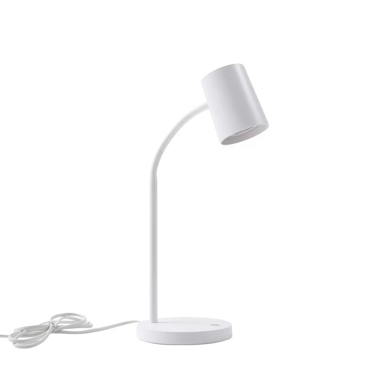 Lindby Tischleuchte Radka weiß Kunststoff GU10 Flexarm Tischlampe Lampe Leuchte - 4251911774177