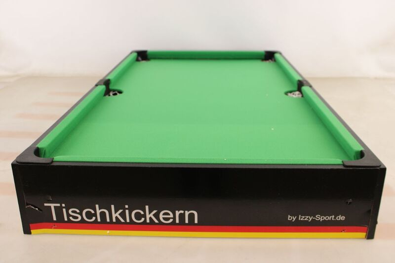 Izzy 4-in-1 Multi-Kicker Tischfußball Billard Tischtennis Air Hockey 123cm - 4047385499155