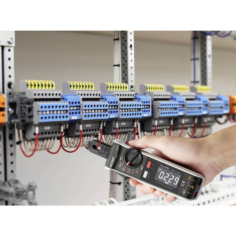 VOLTCRAFT VC-371 Stromzange digital CAT III 600V Messgerät Multimeter Stromgerät - 4064161291116