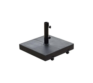 B-Ware Cane-line Base auf Rädern Sonnenschirmständer Schirmständer Sonnenschirmgewicht