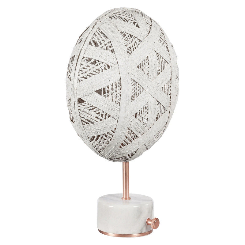 Forestier Chanpen S Hexagonal Tisch Tischlampe Tischleuchte Leuchte kupfer/weiß - 3700663913019