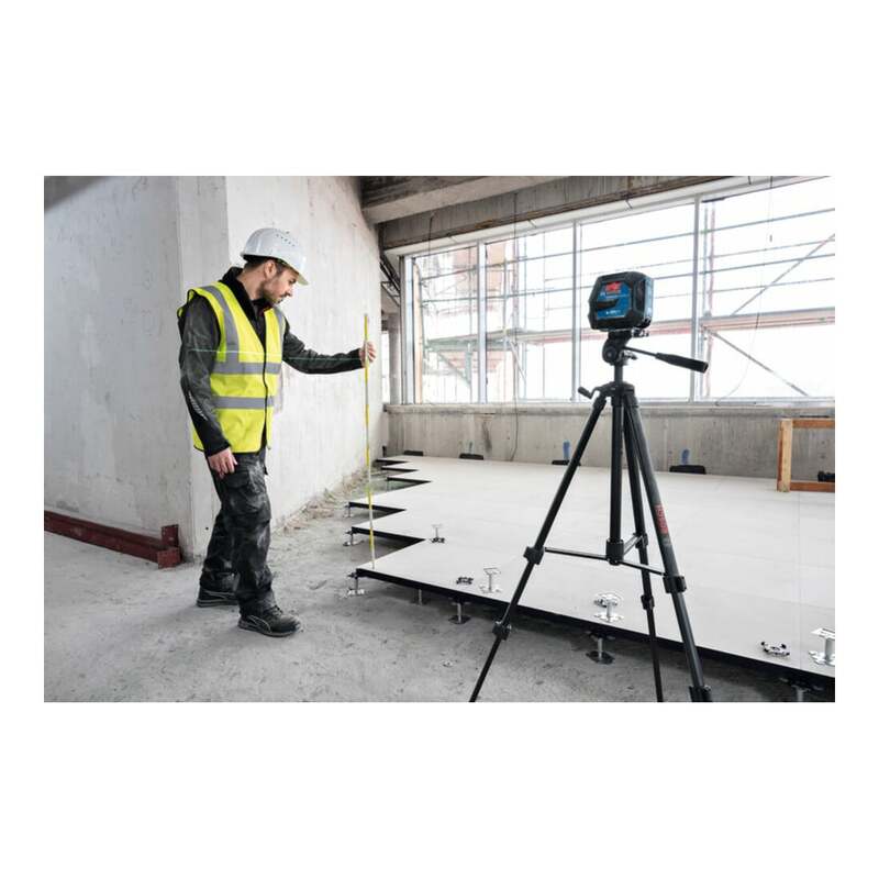 Bosch Linienlaser GLL 20-22 G Nivelliergerät Baustativ BT 150 Professional IP65 - 4053423303322