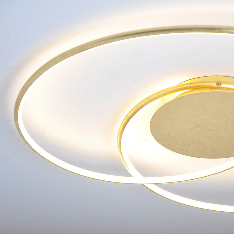Lindby LED-Deckenlampe Joline 74 cm goldweiß Metall 33 W 2200 Lumen - 9639049