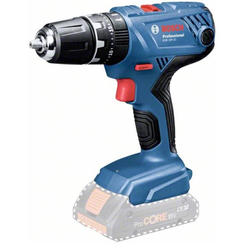 Bosch Professional Akku Schlagbohrmaschine Bohrschrauber GSB 18V-21 ohne Akku - 4059952510231