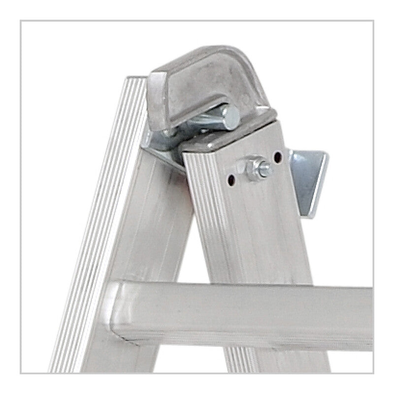 Hymer Gelenkstück für Mehrzweckleiter 66x24mm Ersatzteilset Selbstmontage 0,3kg - 4019502355781