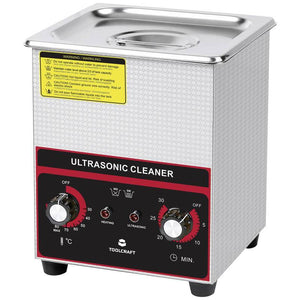 D-Ware Toolcraft Ultraschallreiniger USC-200 Schmuckreiniger Heizung 160W Edelstahlkorb