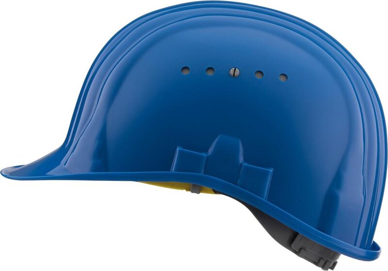 Schuberth Schutzhelm Helm Baumeister 80 HDPE BLUE 4 Punkt Gurtband 25 STÜCK - 4017765037871