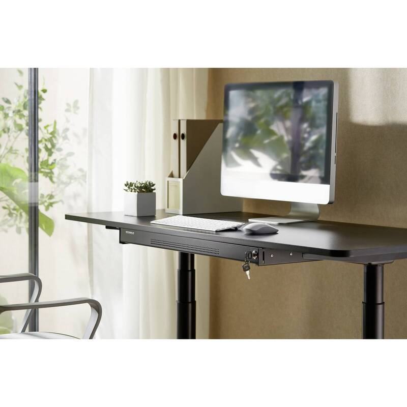 SpeaKa Professional SP-10938492 Untertisch-Schublade 740 x 449 mm abschließbar - 4064161240541