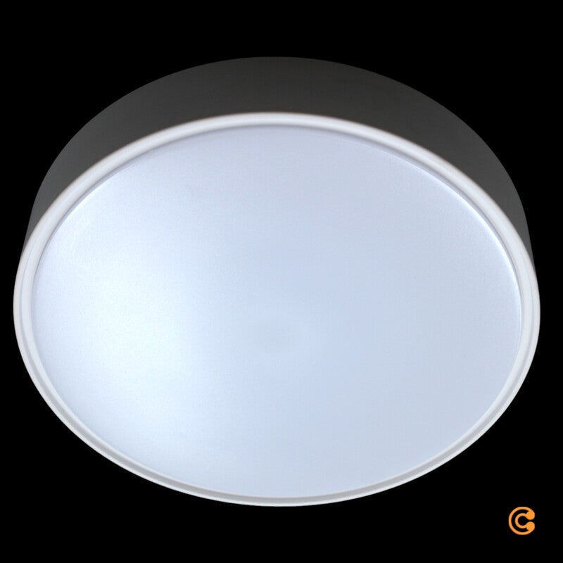 Fabas Luce Wandleuchte Wandlampe LED Hell Kunststoff Hatton Warmweiß IP65 30cm - 8019282060529
