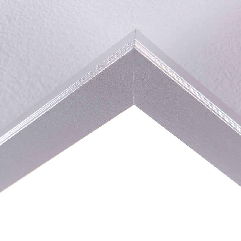 Lindby LED Panel Deckenleuchte Lampe Livel silber Metall 120cm x 30cm461 - 4251096528398