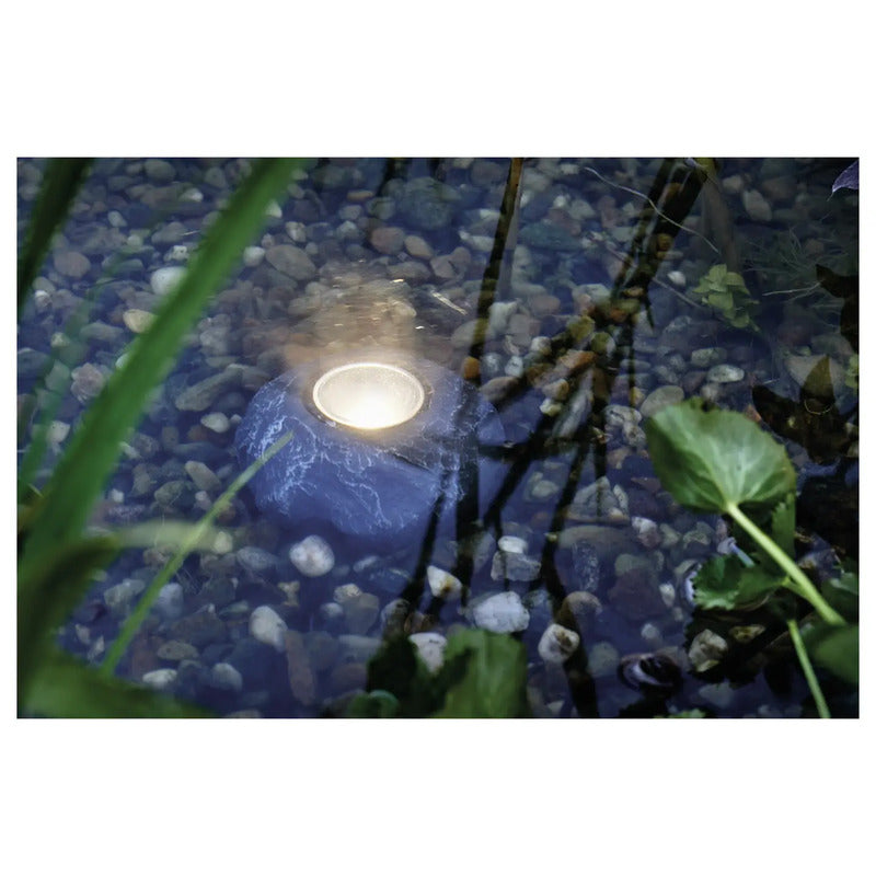 Pontec PondoStar LED Rocklight 3er-Set Teichbeleuchtung warmweiß IP68 - 4010052875859