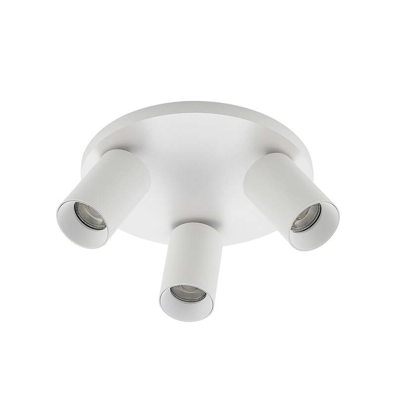 Arcchio Deckenstrahler Brinja LED Strahler dimmbar 3-flg. weiß Ø6cm 230V IP20 - 4251911703009