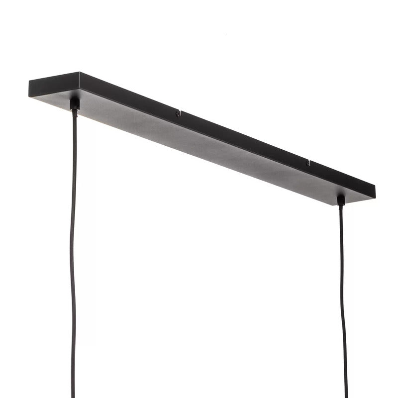 Lucande Malviras Stoff-Hängelampe Blattdeko Hängeleuchte Leuchte Lampe Spot E27 - 4251911752311