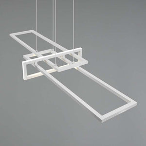 B-Ware TRIO LIGHTING Hängeleuchte Salinas LED Pendelleuchte dimmbar 4000K weiß matt