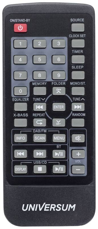 UNIVERSUM MS 300-21 Stereoanlage Musikanlage CD Player Lautsprecher Radio Audio - 4260473221425