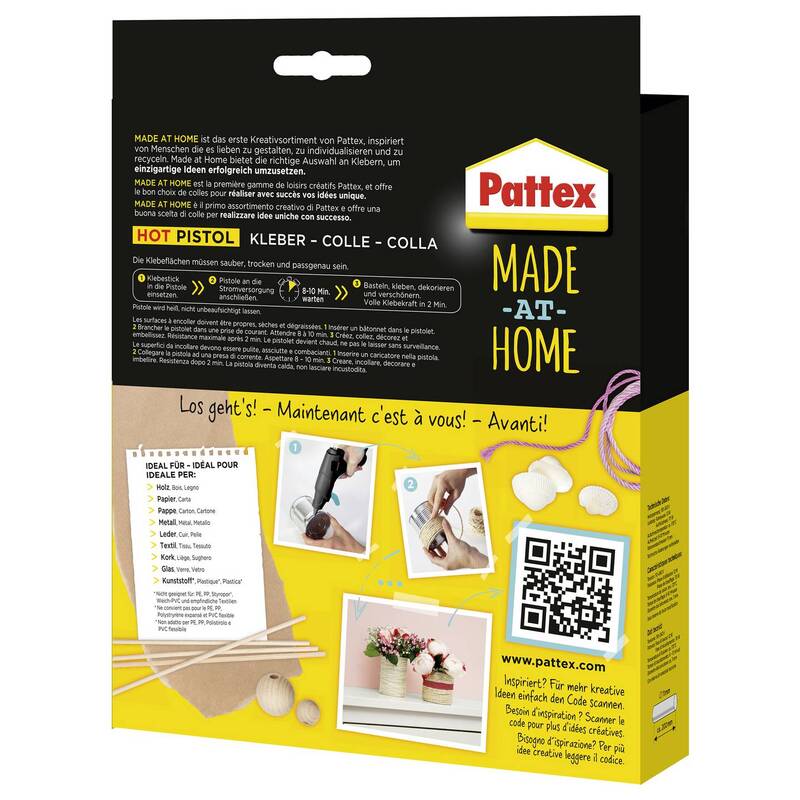 Pattex Heißklebepistole Klebepistole 70W 2 Minuten Aufheizzeit 110-240V 0,42kg - 4015000435666