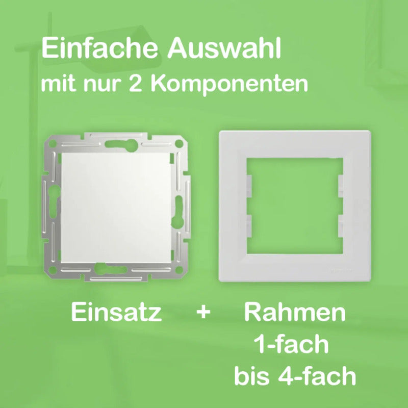 Schneider Electric TV-, Radio-, SAT-Steckdose Asfora EPH3570121D Weiß 83x83mm - 3606486875896