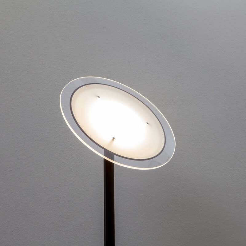 Lindby Stehlampe Stehleuchte Malea LED dimmbar Lampe Leuchte schwarz 180cm - 6291105709606