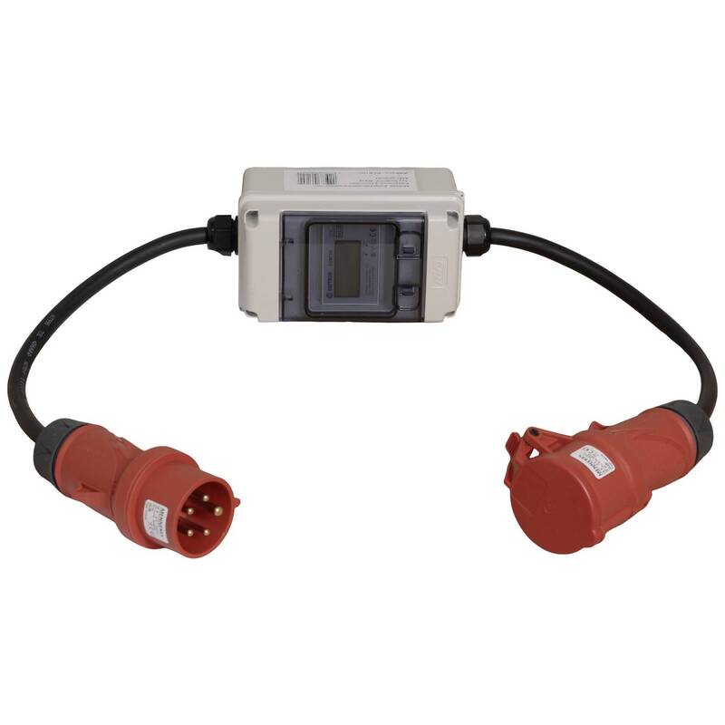 Counttec EC332C Mobiler Stromzähler Drehstromzähler digital 32 A MID-konform: Ja - 4026576033200