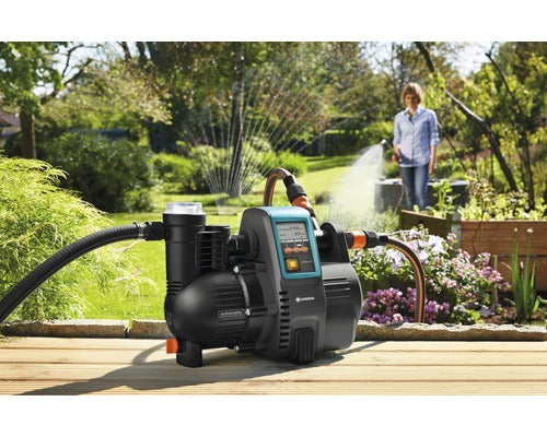 Gardena Hauswasserautomat 5000/5 LCD flüsterleise Jetpumpe 5000l/h 5bar 8m - 4078500044363