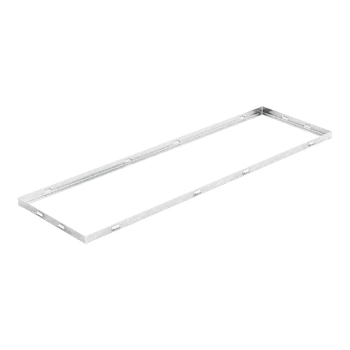 MEA Zarge Rahmenprofil Gitterrost Stahl feuerverzinkt 30x30mm 30x10mm 800x400mm - 4001990112281