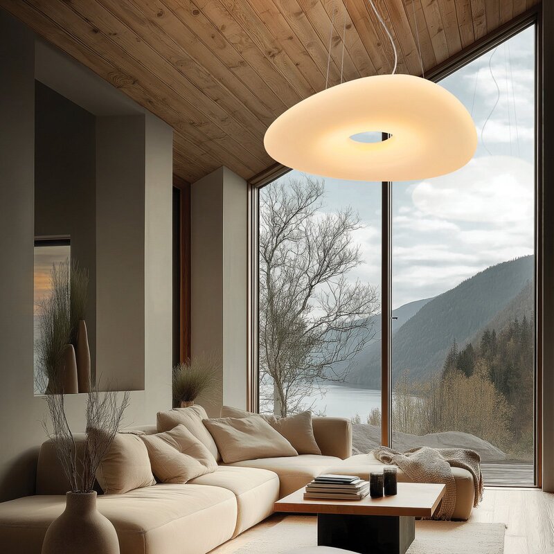 Stilnovo Pendelleuchte Hängeleuchte LED Mr Magoo weiß Aluminium Polyethylen 52cm - 8056534947856